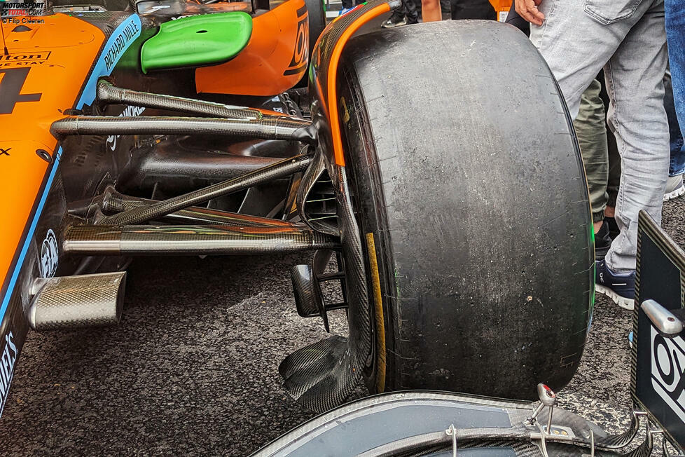 McLaren MCL60: Vorderrad-Aufhängung