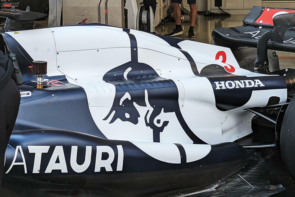AlphaTauri AT04: Motorhaube mit Kühlschlitzen