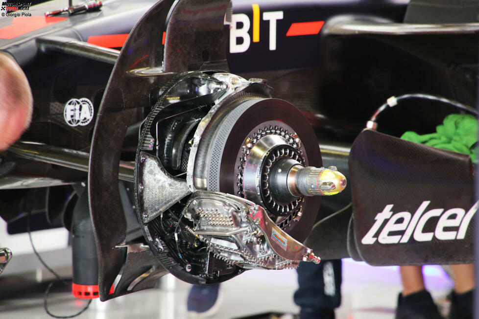 Red Bull RB19: Vorderrad-Bremse