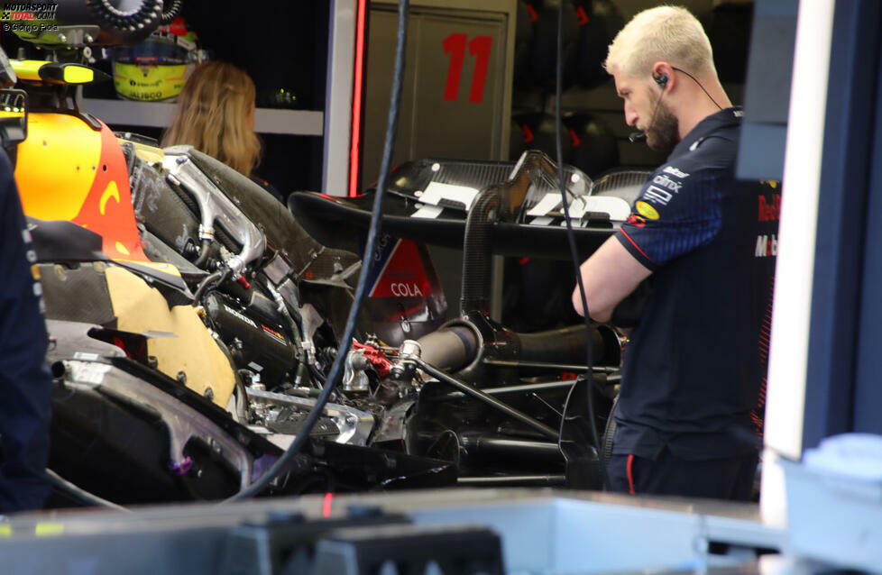 Red Bull RB19: Antriebsinstallation