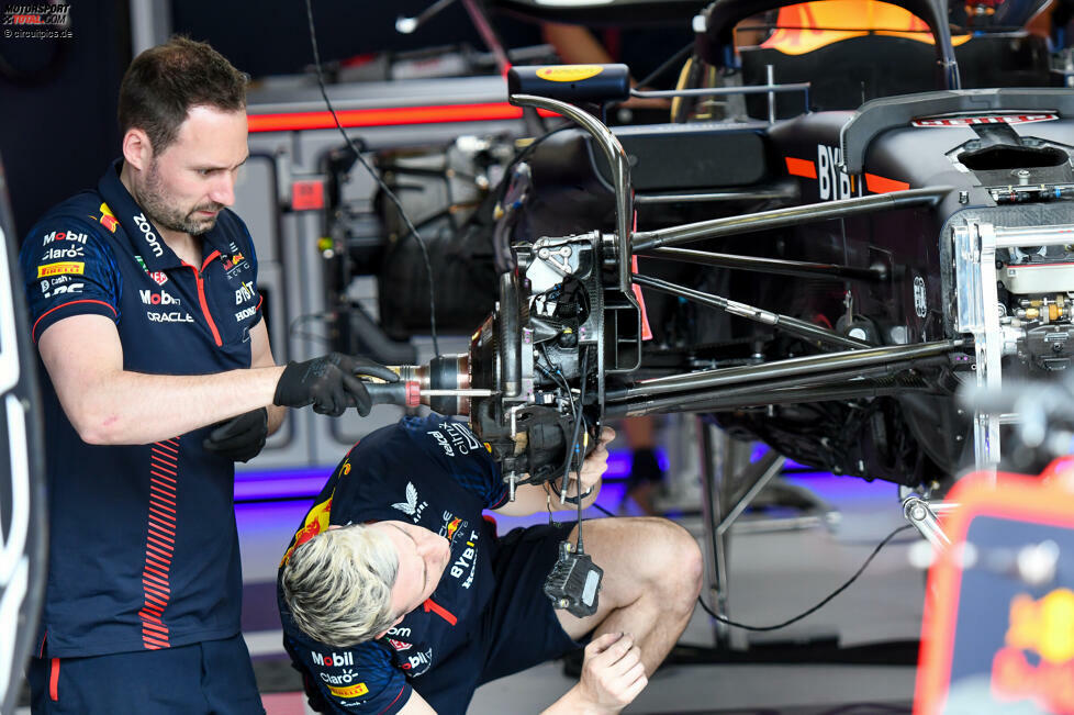 Red Bull RB19: Vorderrad-Aufhängung