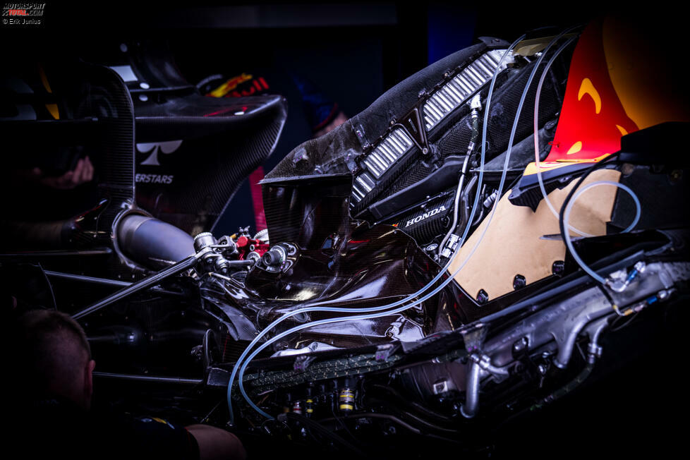 Red Bull RB19: Antriebsinstallation