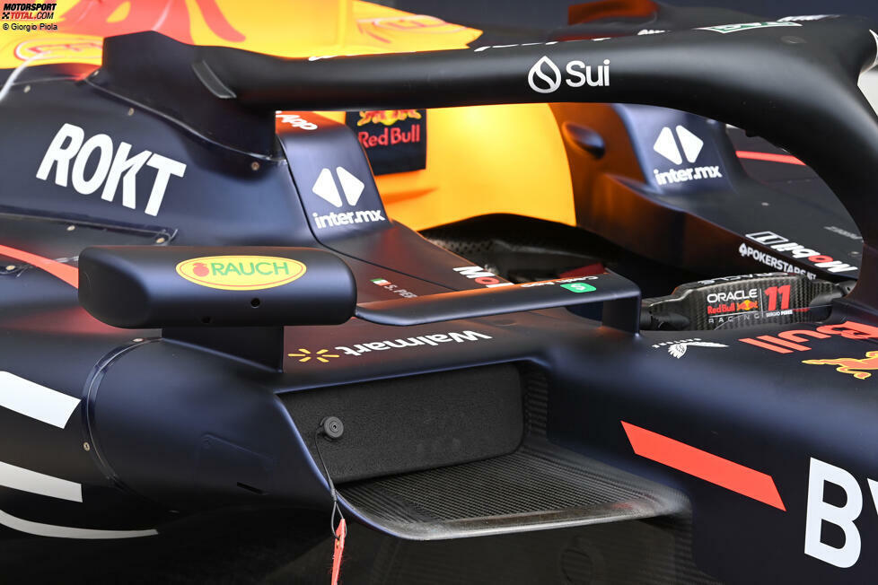 Red Bull RB19: Seitenkasten