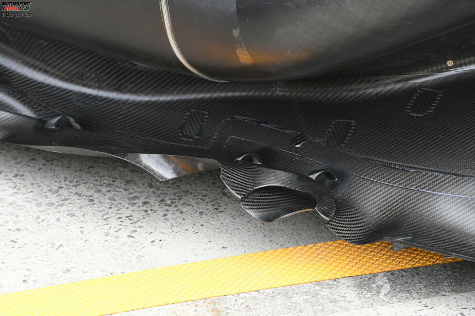 Red Bull RB19: Unterboden