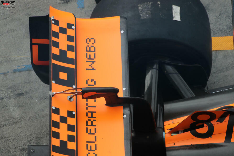 McLaren MCL60: Heckflügel