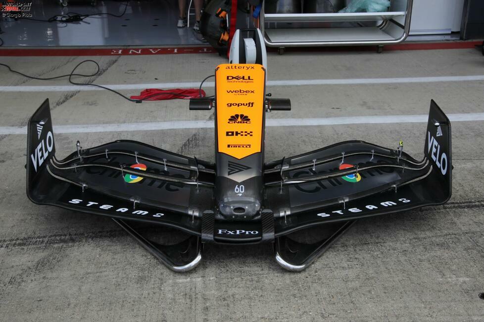 McLaren MCL60: Frontflügel