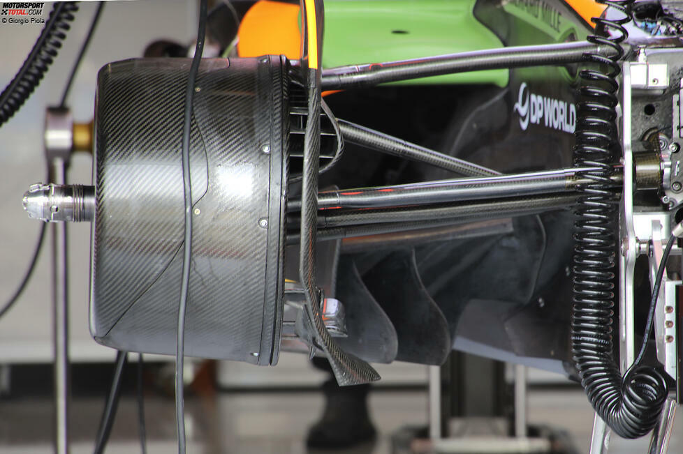 McLaren MCL60: Vorderrad-Bremse