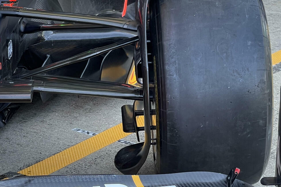 Red Bull RB19: Vorderrad-Aufhängung