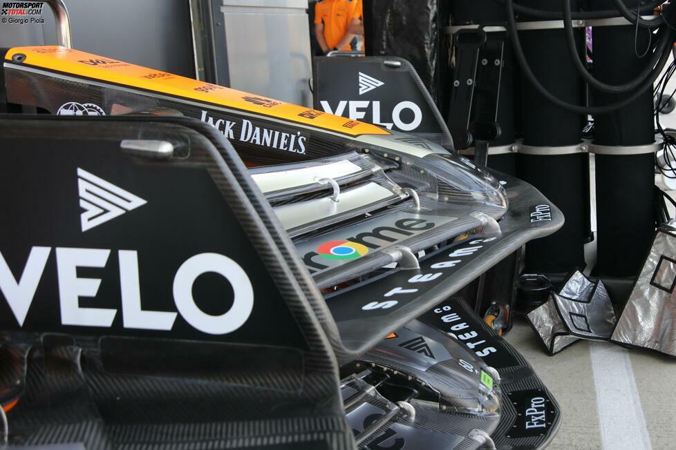 McLaren MCL60: Frontflügel