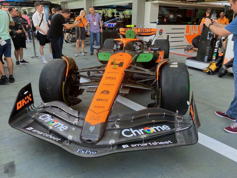 McLaren MCL60: Frontflügel