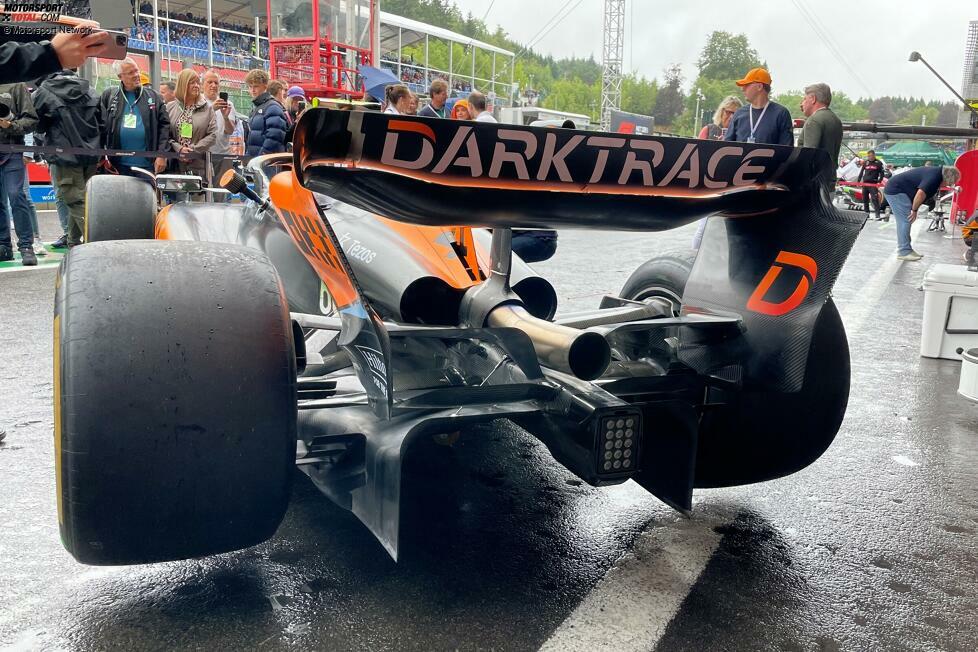 McLaren MCL60: Diffusor
