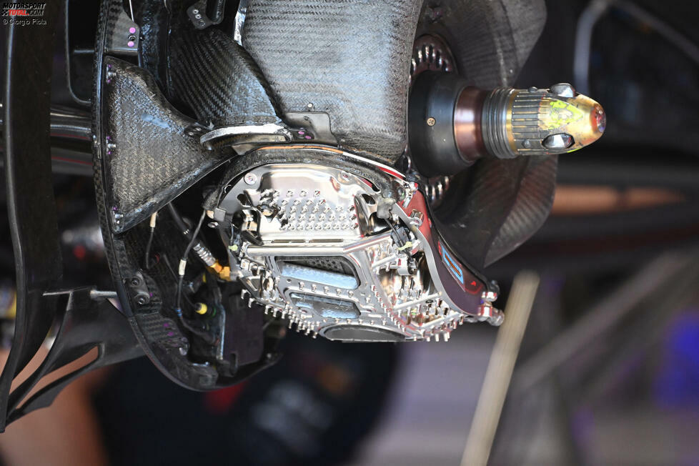 Red Bull RB19: Vorderrad-Bremse