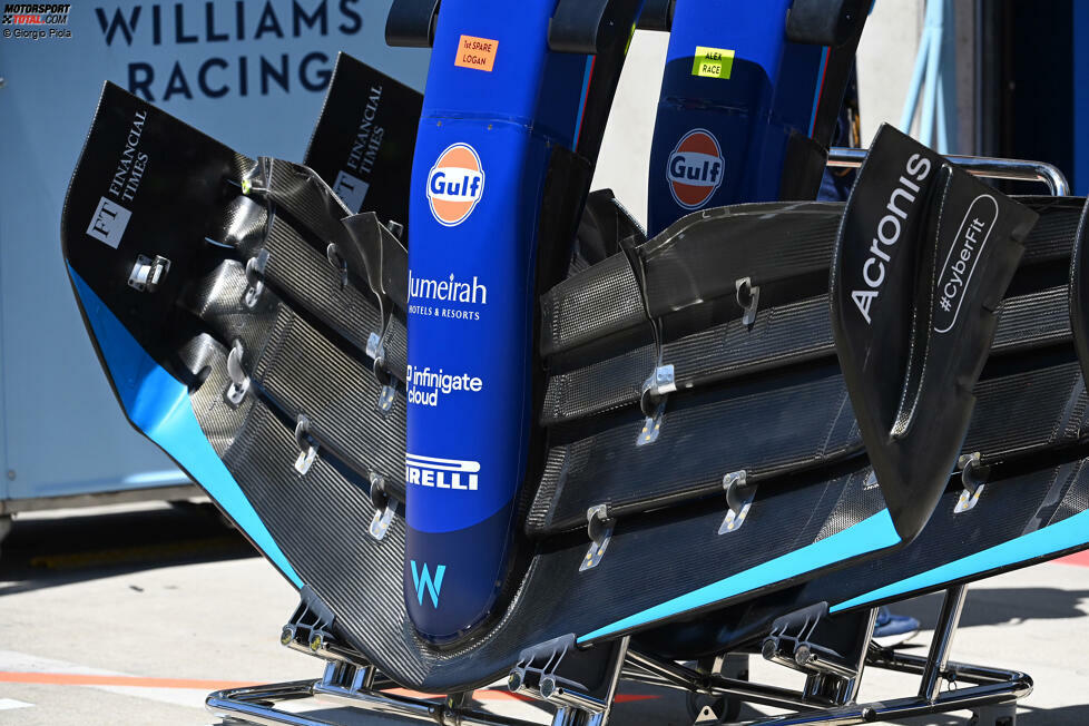 Williams FW45: Frontflügel