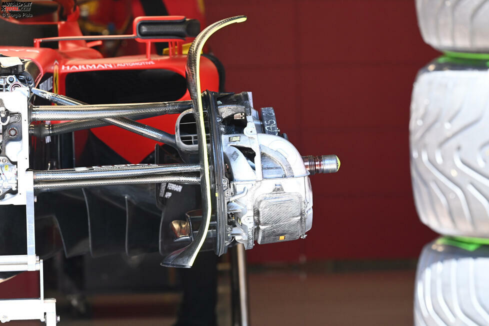 Ferrari SF-23: Vorderrad-Bremse