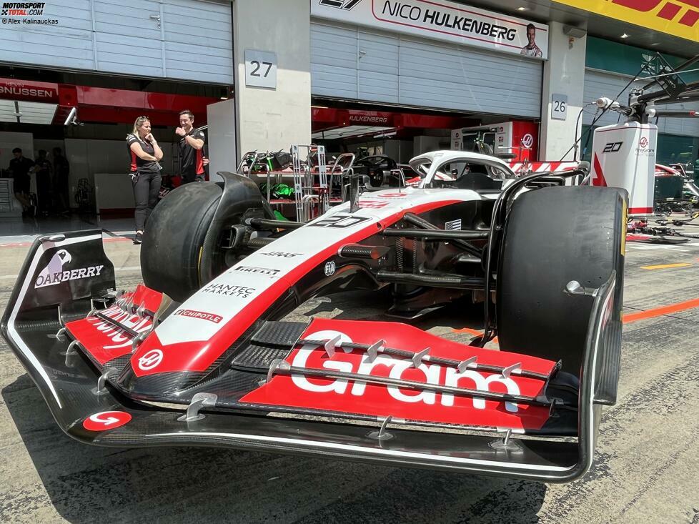 Haas VF-23: Frontpartie