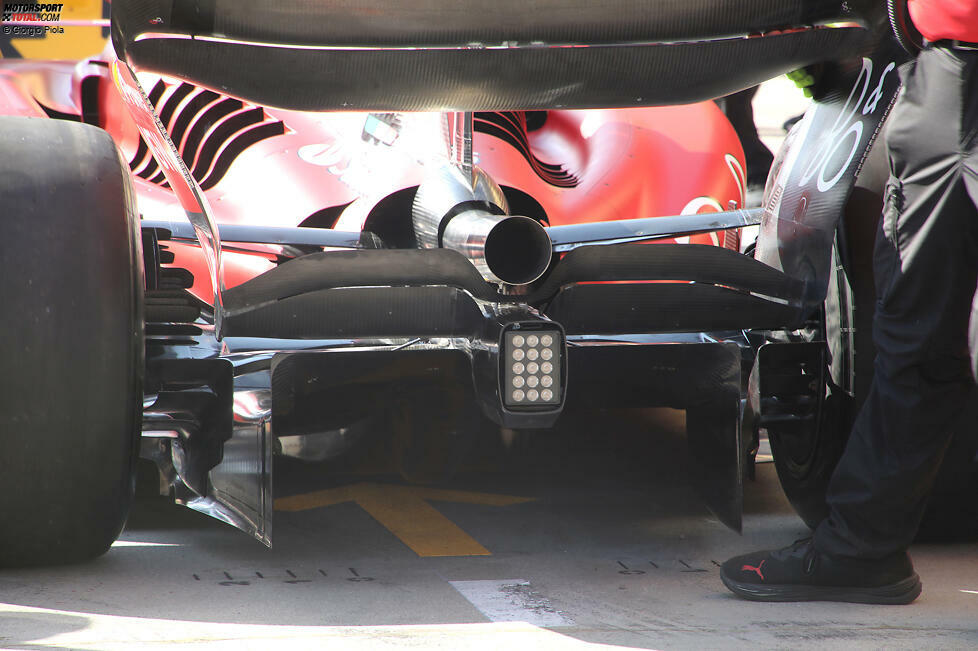 Ferrari SF-23: Diffusor