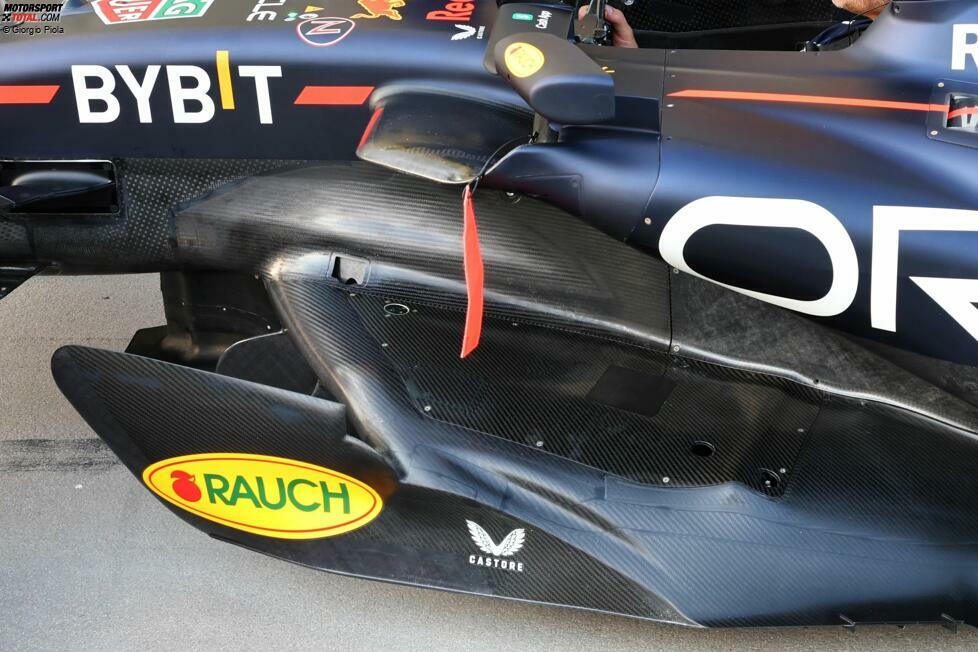 Red Bull RB19: Seitenkasten mit Unterboden