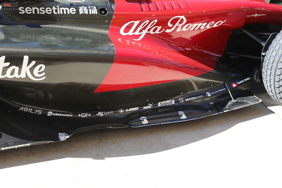 Alfa Romeo C43: Unterboden