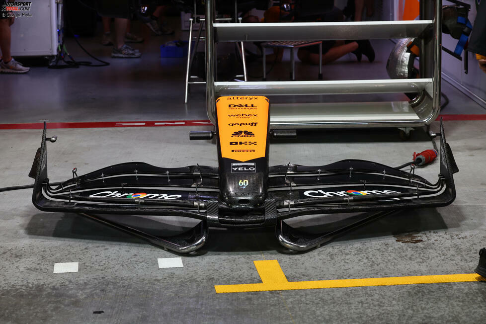 McLaren MCL60: Frontflügel