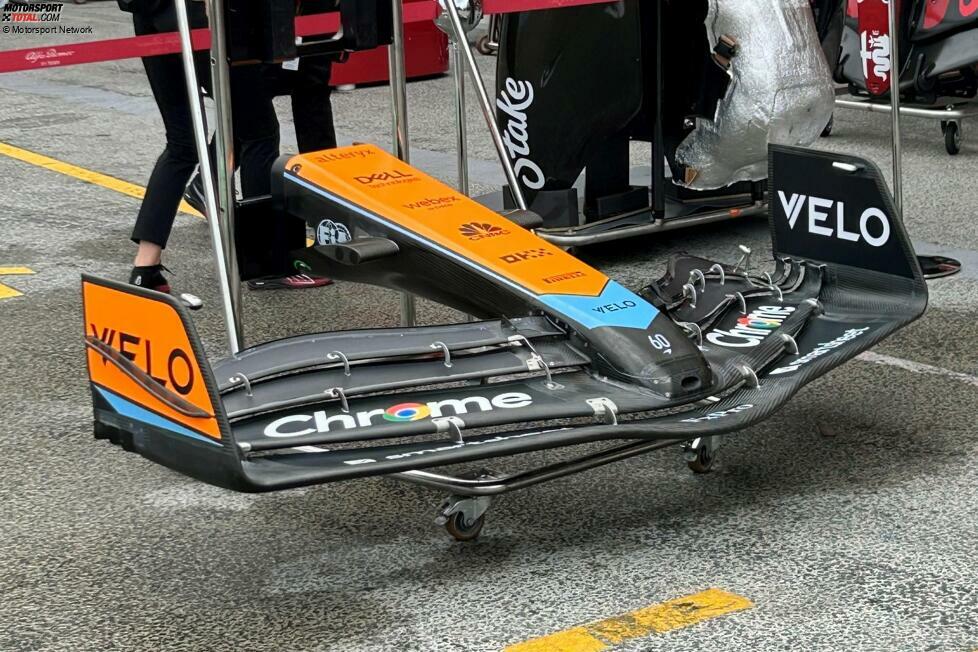 McLaren MCL60: Frontflügel