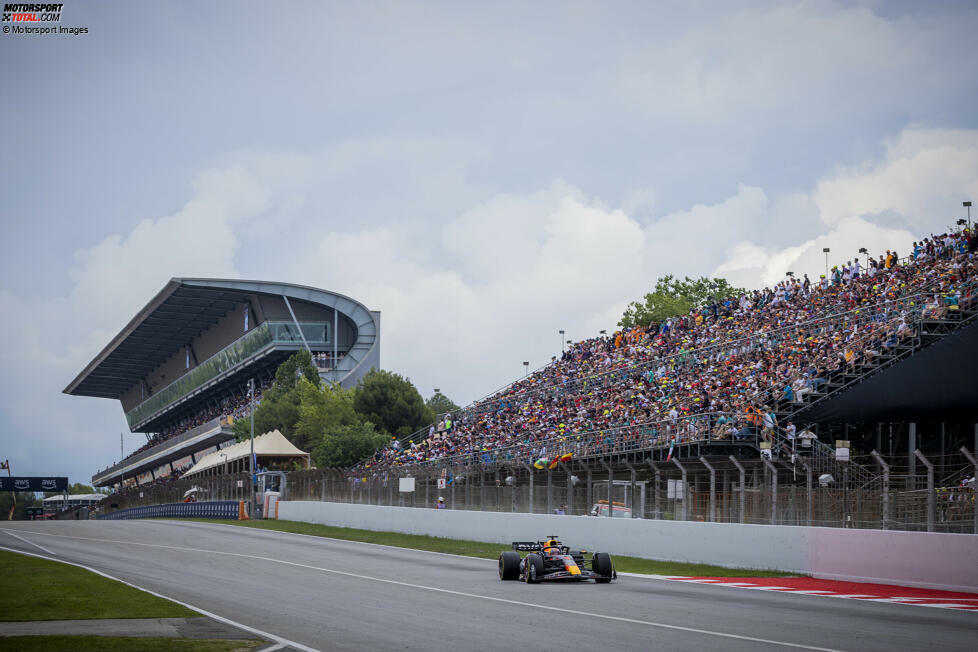 #7 Spanien: Erneut patzt Perez im Qualifying und startet außerhalb der Top 10, Verstappen von der Poleposition. Im Rennen dominiert Verstappen und siegt überlegen, Perez wird Vierter. Der WM-Abstand vergrößert sich dank Bonuspunkt für Verstappen auf 170:117 Punkten gegen Perez.