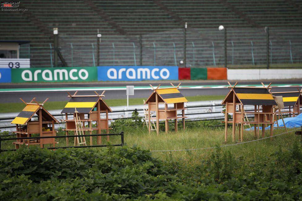 ... Serienchef Stefano Domenicali zieht mit und hat Vettel bei der Umsetzung unterstützt. Ohne Domenicali wären die Randsteine in Suzuka sonst wohl weiß, rot und grün geblieben ...