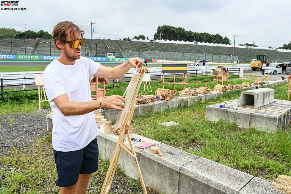 ... vorbereitet und am Donnerstag vor dem Japan-Grand-Prix in Suzuka in Zusammenarbeit mit japanischen Helfern vor Ort aufgebaut. Das Areal ...