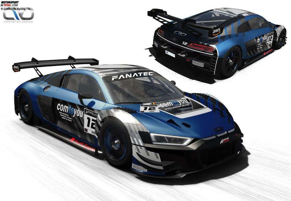 #12 - Comtoyou Racing - tba/tba/tba - Audi R8 LMS GT3 Evo II - Silver Cup