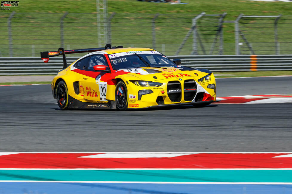 #32 - Team WRT - Sheldon van der Linde/Dries Vanthoor/Charles Weerts - BMW M4 GT3 - Pro Cup (Ersatzfoto bei den 9h Kyalami 2023)