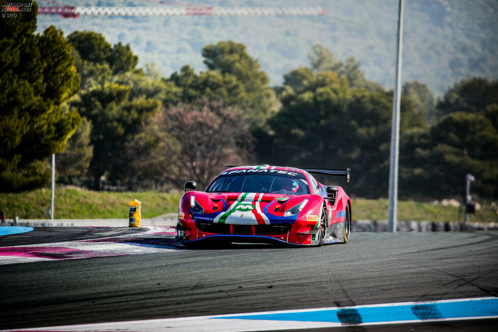 #52 - AF Corse - Andrea Bertolini/Jef Machiels/Louis Machiels - Ferrari 488 GT3 Evo - Bronze Cup