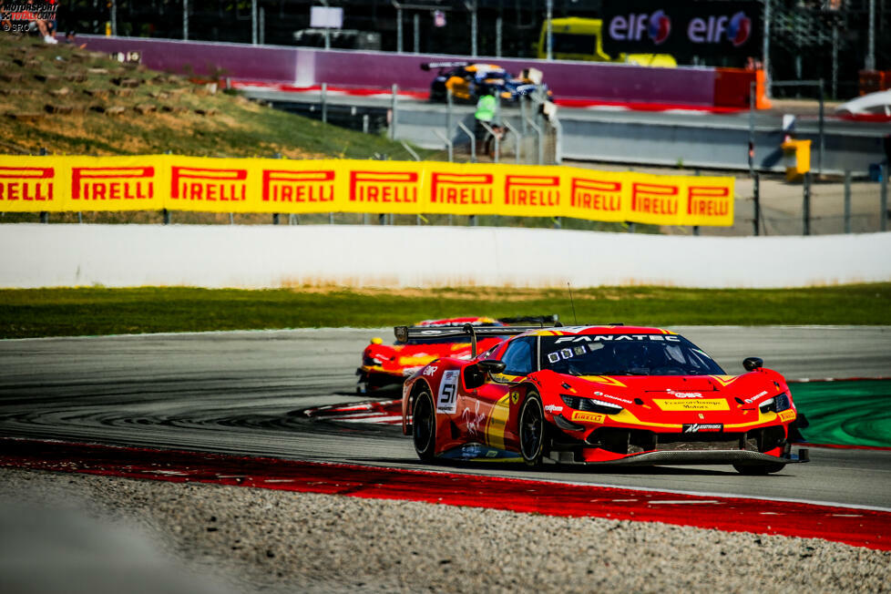 Platz 8 Overall: Alessio Rovera/Robert Schwarzman/Nicklas Nielsen (AF Corse, Ferrari 296 GT3) - 36 Punkte