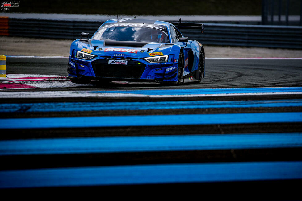 Platz 6 Overall: Christopher Mies/Patric Niederhauser/Simon Gachet (Sainteloc Junior Team, Audi R8 LMS GT3 Evo II) - 41 Punkte