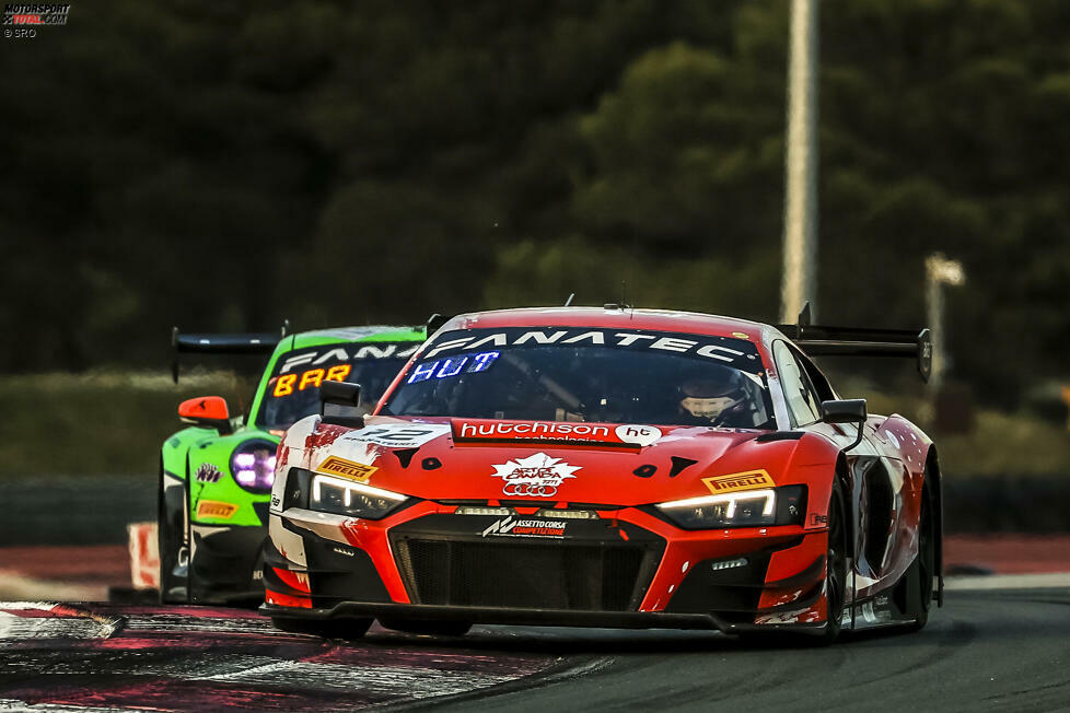 Platz 2 Silver Cup: Sam Dejonghe/Loris Hezemans/Finlay Hutchison (Comtoyou Racing, Audi R8 LMS GT3 Evo II) - 100 Punkte