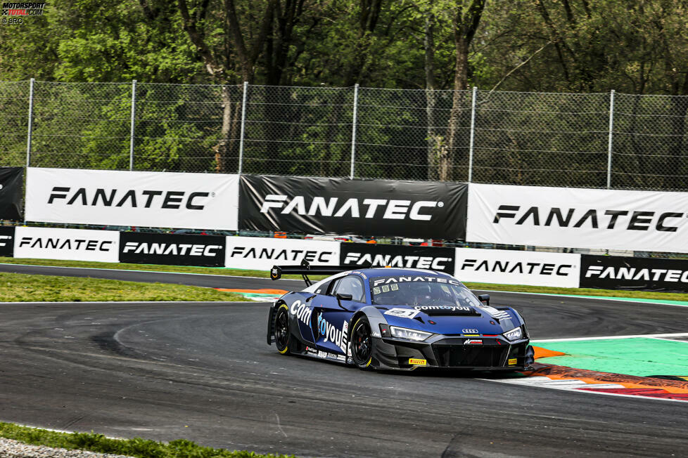 Platz 2 Gold Cup: Max Hofer (Comtoyou Racing, Audi R8 LMS GT3 Evo II) - 94 Punkte