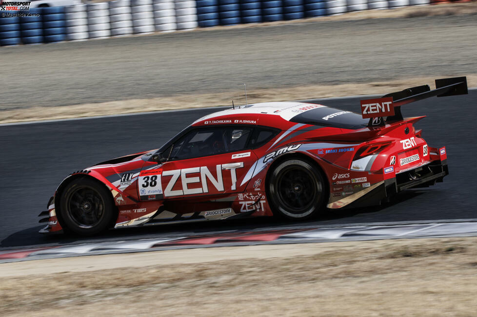 #38 - TGR Team ZENT Cerumo - Toyota GR Supra GT500 - Hiroaki Ishiura, Yuji Tachikawa - Bridgestone