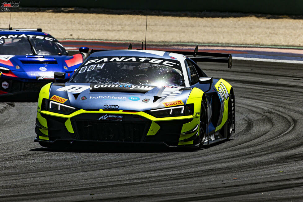 Platz 12: Lucas Legeret (Comtoyou Racing/CSA Racing), Audi R8 LMS GT3 Evo II) - 50 Punkte