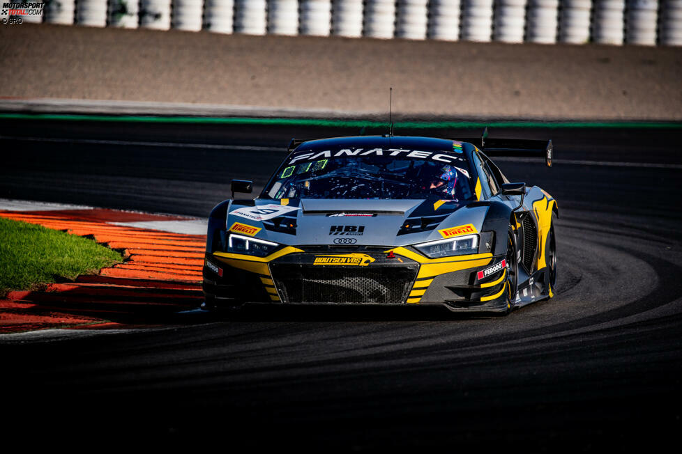 Platz 2 Gold-Cup: Alberto Di Folco/Aurelien Panis (Boutsen VDS, Audi R8 LMS GT3 Evo II) - 105 Punkte