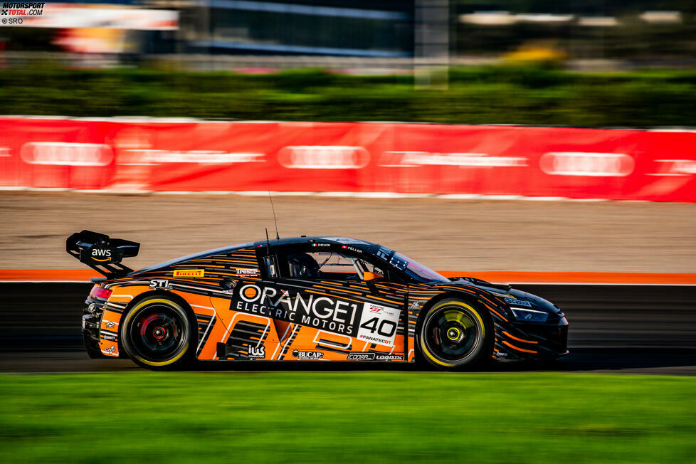 Platz 1 Overall: Ricardo Feller/Mattia Drudi (Tresor Orange 1, Audi R8 LMS GT3 Evo II) - 109,5 Punkte