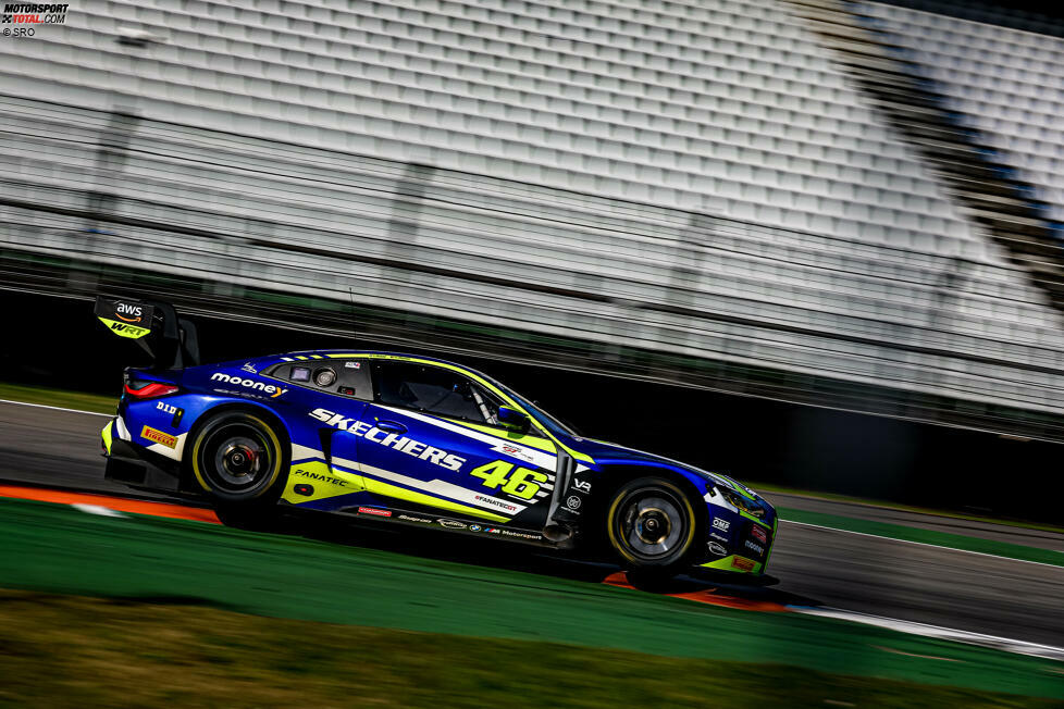 Platz 5 Overall: Valentino Rossi/Maxime Martin (Team WRT, BMW M4 GT3) - 50 Punkte