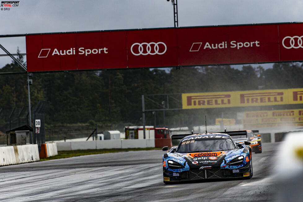 Platz 2 Bronze-Cup: Henrique Chaves/Miguel Ramos (Garage 59, McLaren 720S GT3) - 60,5 Punkte