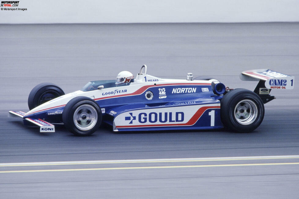 1982 (CART): Rick Mears (Penske Racing) im Penske-Cosworth