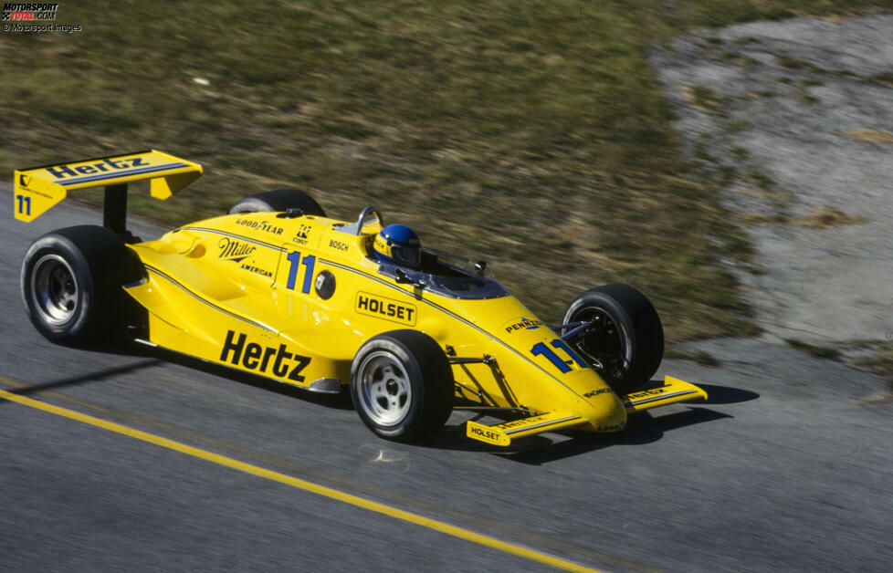1985 (CART): Al Unser (Penske Racing) im March-Cosworth