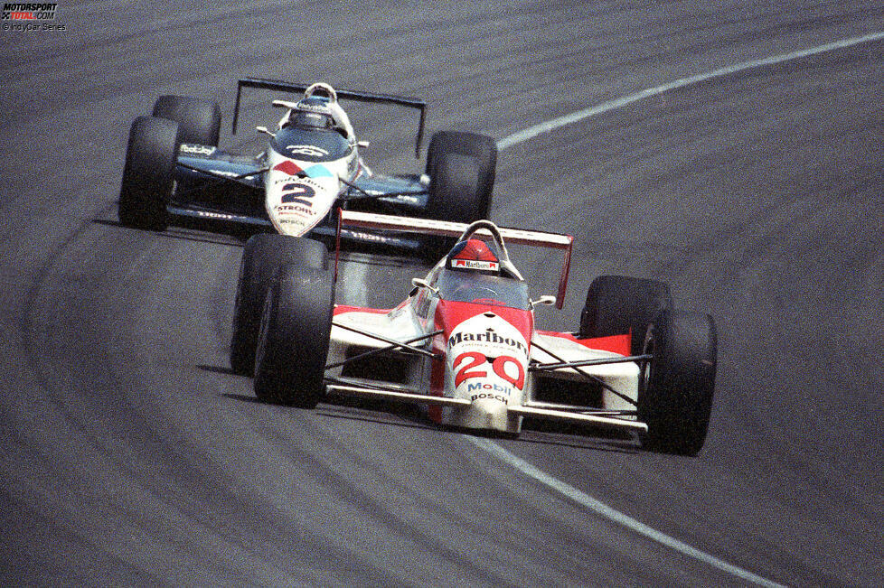 1989 (CART): Emerson Fittipaldi (Patrick Racing) im Penske-Chevrolet