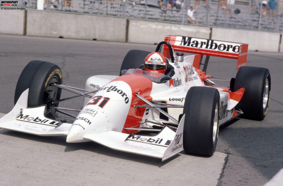 1994 (CART): Al Unser Jr. (Team Penske) im Penske-Ilmor (Penske-Mercedes beim Indy 500)