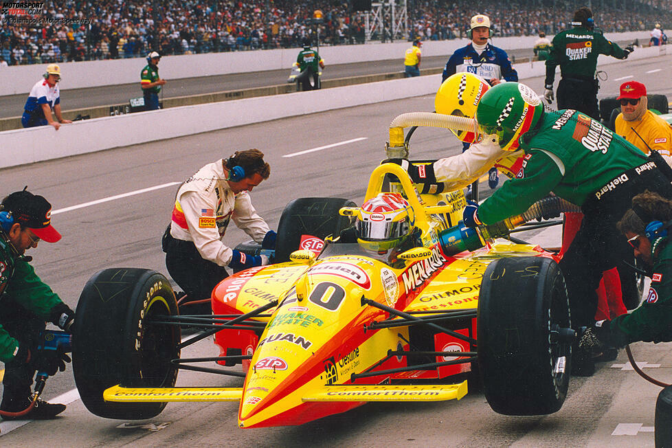 1997 (IRL): Tony Stewart (Team Menard) im G-Force-Oldsmobile (Foto: 1996)