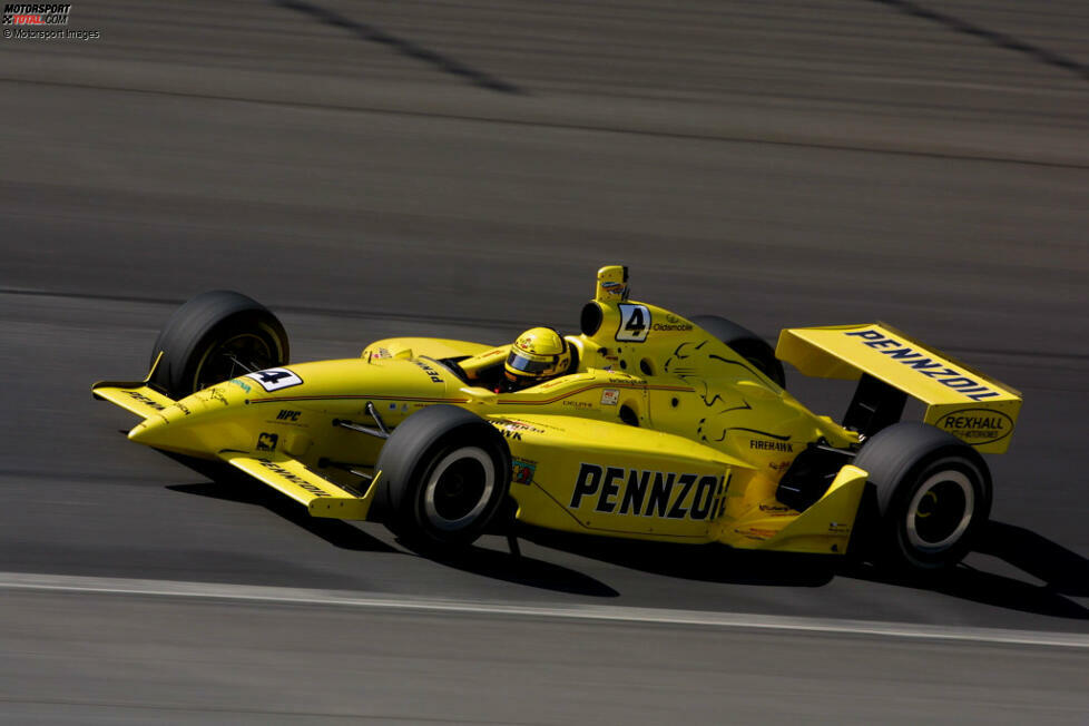 2001 (IRL): Sam Hornish Jr. (Panther Racing) im Dallara-Oldsmobile