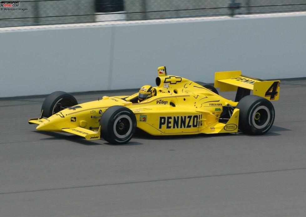 2002 (IRL): Sam Hornish Jr. (Panther Racing) im Dallara-Chevrolet