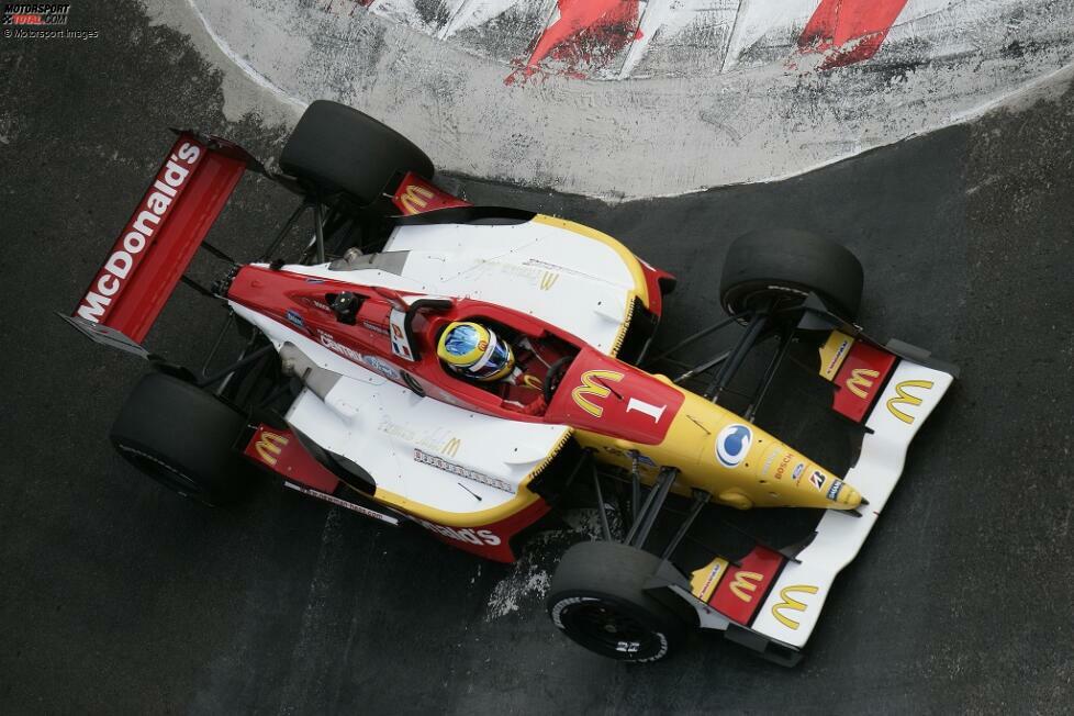 2006 (ChampCar): Sebastien Bourdais (Newman/Haas Racing) im Lola-Cosworth