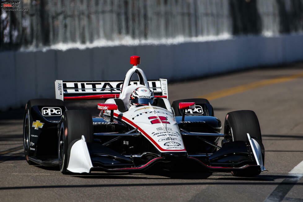 2019 (IndyCar): Josef Newgarden (Team Penske) im Dallara-Chevrolet