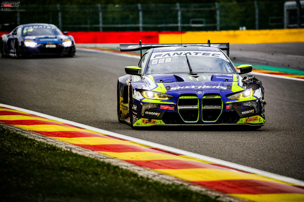 Platz 13 Overall: Valentino Rossi (BMW M4 GT3) - 38 Punkte